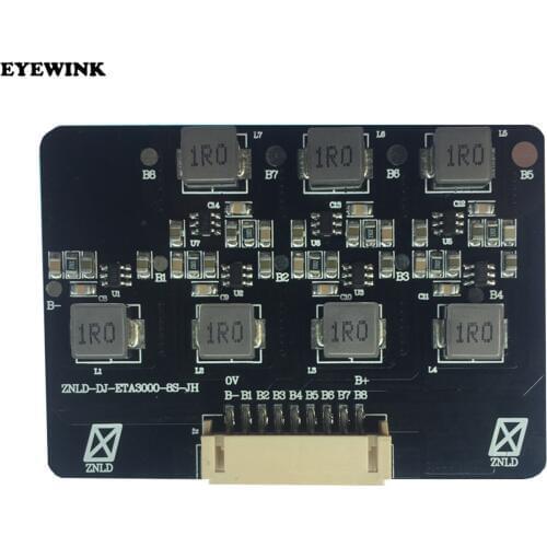 2s - 8s 1.2A Balance Li-ion Lifepo4 Lithium Battery Active Equalizer Balancer Inductive Energy Transfer Board BMS 3s 4s 5s 6s 7s