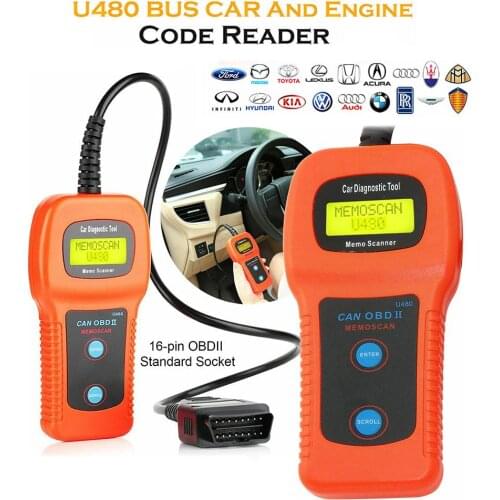 Scanner for auto Hot selling U281 for VW for AUDI for SEAT ABS Airbag Engine Reset Code Reader CAN BUS OBD2 Scanner Tool