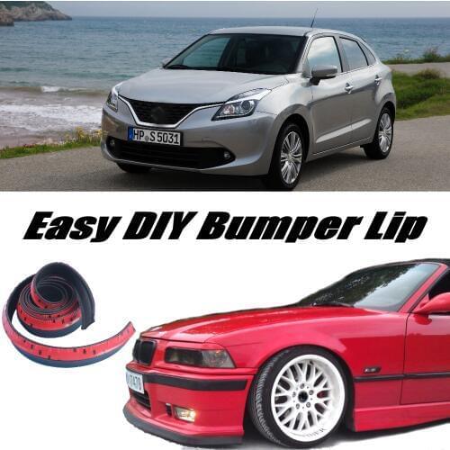 Bumper Lip Deflector Lips For Suzuki Cultus Crescent / Baleno / Esteem Front Spoiler Skirt For Tuning / Body Kit / Strip