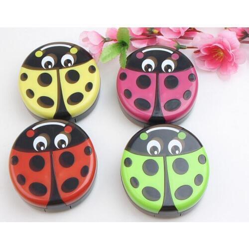 Free ship!1lot=8set!The Beatles contact lens case / glasses companion box/Eyewear box/eye glasses pencil case