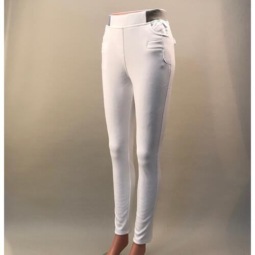 Pants Women Large Size S-6XL Warm Trousers For Womens Winter Plus Velvet Thicken Female Stretch White Pencil Pant Pantalon Femme