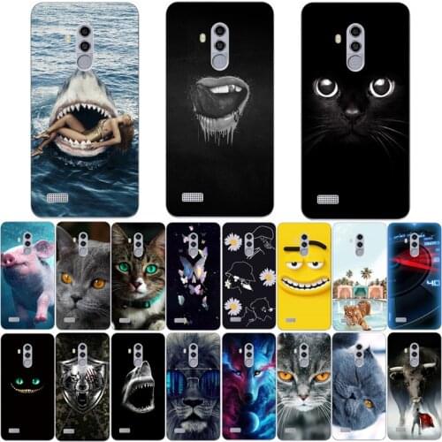 For BQ 5517L TWIN PRO Case Wolf Silicon TPU Fundas for BQ 5517 L Twin Pro Cat Animal Shell Bag Housing Phone Cases
