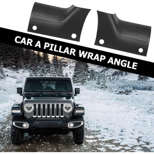 Hot Sale Side Cowl Covers Classic Delicate Texture 1 Pair Side Cowl Covers ABS Body Armor Guard for Jeep Wrangler JL 2018-2019
