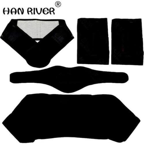 HANRIVER The four - piece magnetic therapy of the heating system is used to protect the neck and shoulder protector