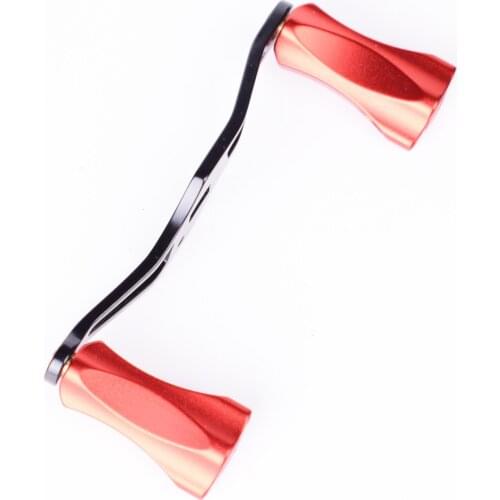 Mavllos Baitcasting Fishing Reel Handle Aluminum Alloy For Daiwa Shimano Reel Knob Hole 8*5mm Length 102mm Fishing Reel Rocker