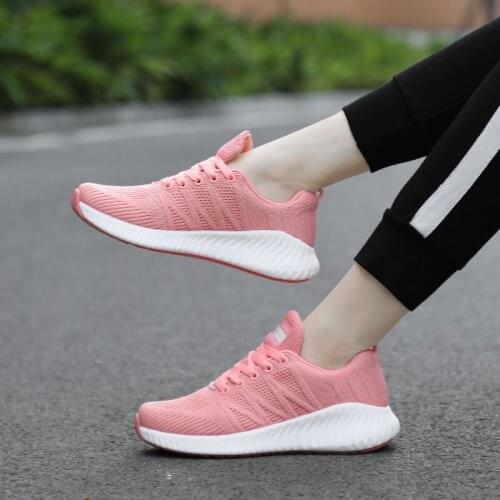 Baasploa Sneaker Sport Style Lace-up Shoes Non-Slip Wear-Resistant Soft Runing Shoes Size 35-39 Walking Sneakers For Women
