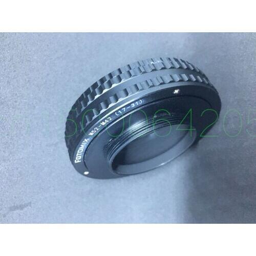 M52-m42 17-31 M52 to M42 Mount Focusing Helicoid Ring Adapter 17mm - 31mm Macro Extension Tube