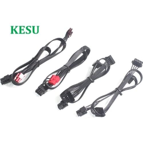 PCI-E Dual 8pin(6+2) /pcie 6+2pin /SATA 15pin /IDE 4pin modular Power supply cable for Antec Neo Eco 400M 450M 550M 650M