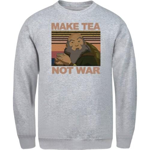 Make The Not War Mens Sweatshirt Long Sleeve Fleece Hoody Male Top Hipster Pullovers Homme 2020 New Comfortable Supoleron Hombre