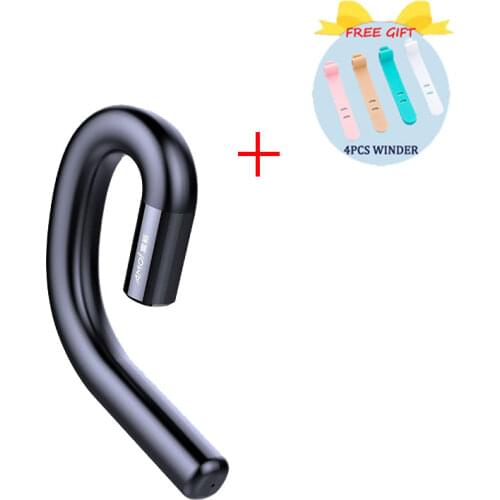 S10 Earphone In-Ear Bluetooth Headset Single Earplug Wireless Earphones Mini Hanging Sports Earphone Intelligent Noise Reduction