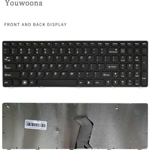 New Laptop Keyboard For Lenovo Z575A V580C B570E B575E B580 V570 B575 B590