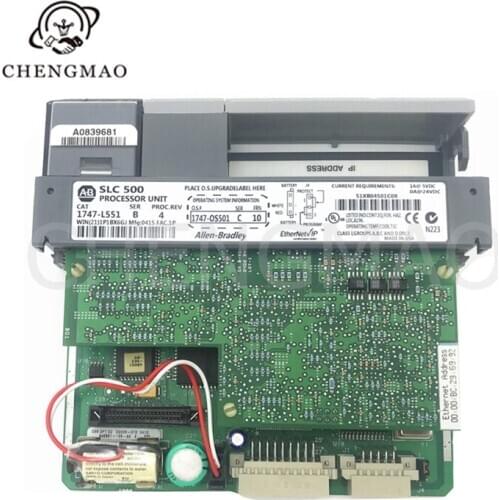 Allen Bradley PLC 1747 L551 SLC 500 Processor Unit CPU Module 1747-L551
