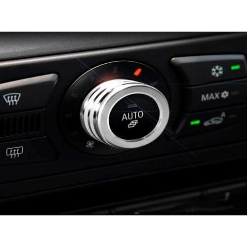 Suitable for BMW old 5 series E60 central control air conditioning knob decorative ring 530LI 523 525 volume cover modification