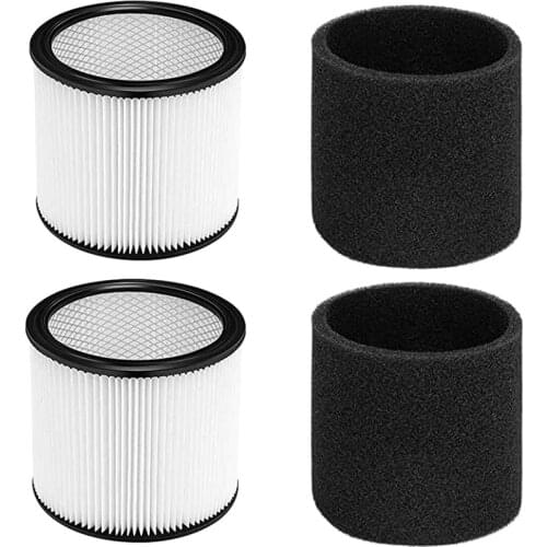 Replacement Filter Cartridge for Shop-Vac 90304 90350 90333 and 90585 Foam Sleeve Filter, Wet/Dry Vacuum Cleaners