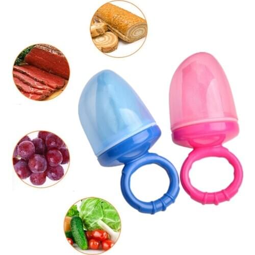 New Baby Pacifier Fresh Food Nibbler Feeder Newborn Safety Feeding Nipple Mesh Bag Infant Chew Fruits Vegetables Chupeta Soother