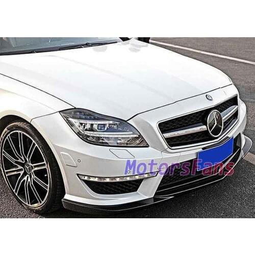 FRONT LIP SPOILER SPLITTER FOR Mercedes Benz W218 BUMPER M050F