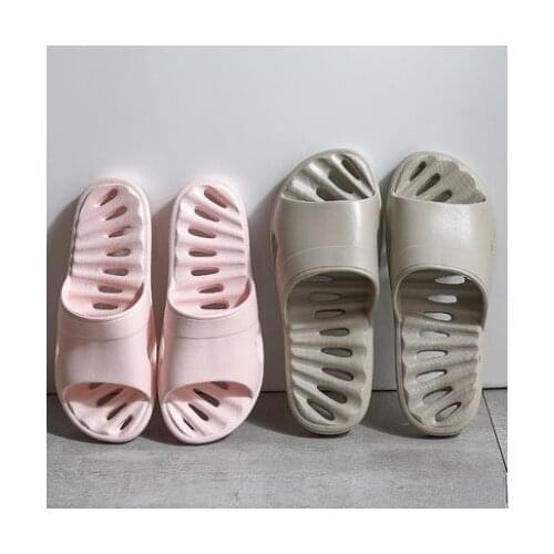 Summer Home Slippers Wholesale Womens Soft Bottom Non-slip Bathroom Leaking Quick dry Slippers Lollow Home Slipper Dropshipping