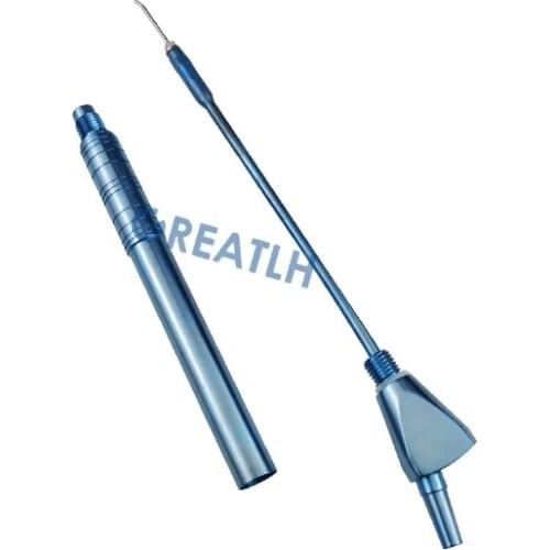 Titanium Ultra Microemulsion Sucking Handle uitrasonic injection handle Microscopic Ophthalmic Instruments