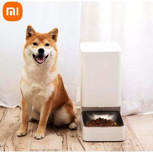 Xiaomi Mijia Smart Pet Automatic Feeder for Cats and Dogs Quantitative Timing Feeder Automatic Feeding Machine Food Dispenser