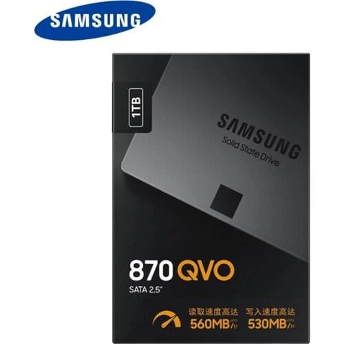 SAMSUNG SSD 870 QVO 1TB 2TB 4TB 8TB Internal Solid State Disk SATA 3 HDD Hard Drive Laptop Desktop PC MLC Hard Drive