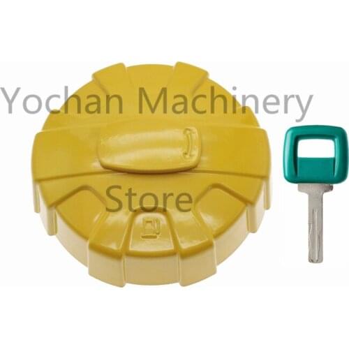 High Quality Fuel Tank Cap 14720142 For Volvo Wheel Excavator Loader With 1 Key 11039228 Engine Cover