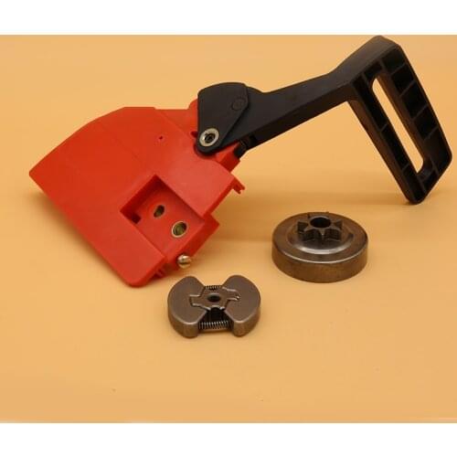325 7T Chain Brake Handle Clutch Cover Drum Fit For HUSQVARNA 136 137 141 142 Gasoline Chainsaw Replacement Spare Parts