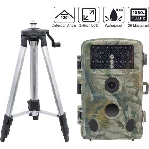20MP HD Outdoor Hunting Camera Night Vision Photo Video Surveillance Wildlife Trail Camera IP66 with 32G SD Card And Tripod