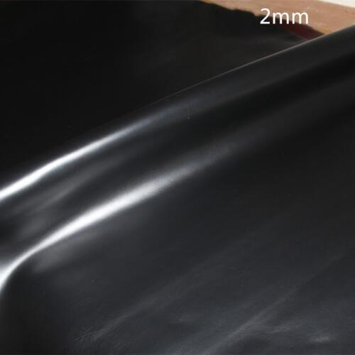 21*14cm Black oil wax leather head layer cowhide material diy craft leather 2 mm thick