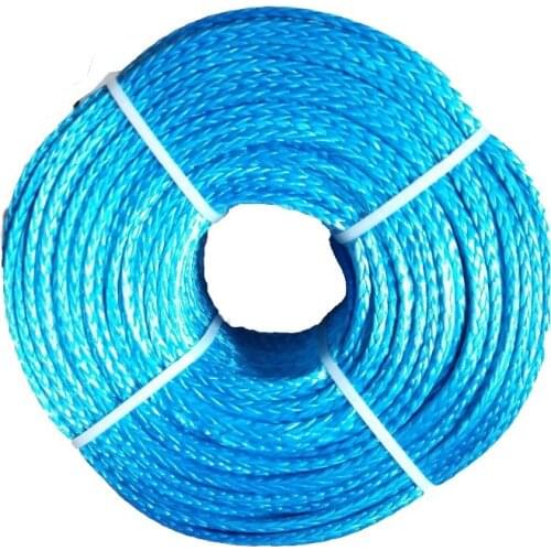 4mm x 100m Synthetic Winch Line UHMWPE Fiber Rope Towing Cable Car Accessories For 4X4/ATV/UTV/4WD/OFF-ROAD