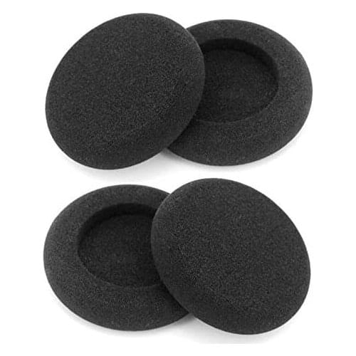 Free Shipping 20pcs Black Replacement Ear pads foam ear cushions for office Headsets Business headphones