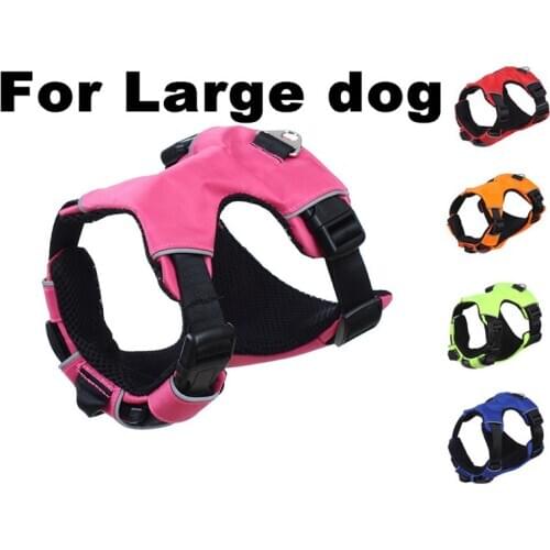 Free Shipping High End Padded Pet Dog Harness Multifunctional Use Quick Release Big Dog Large Dog Harness Pet Dog Harness Vest