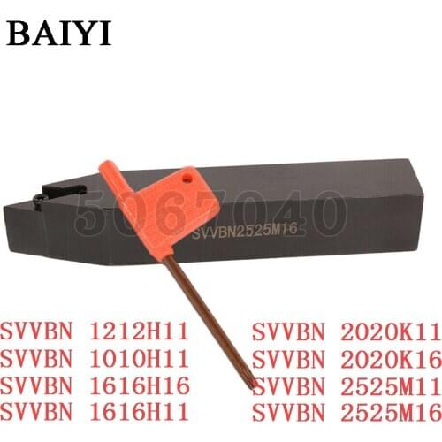 SVVBN 1212H11 1010H11 1616H16 1616H11 2020K11 2020K16 2525M11 2525M16 lathe turning holder external turning tools lathe holder
