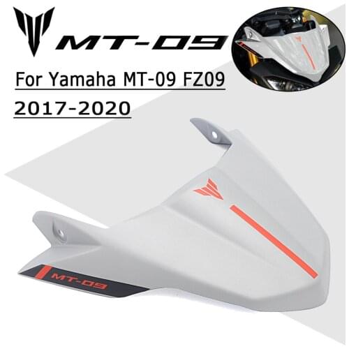 FOR YAMAHA MT-09 MT09 FZ09 Motorcycle Accessories Front Windshield Windscreen Airflow Wind Deflector 2020 2019 2018 MT09 FZ09