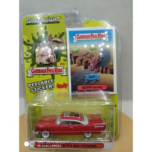 GreenLight 1:64 1957 Plymouth Belvedere 54010-A Alloy model car Metal toys for childen kids diecast gift