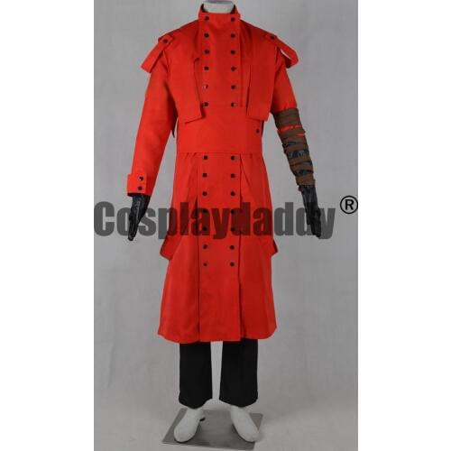 Trigun The Humanoid Typhoon Vash the Stampede Red Outfit Cosplay Costume F006