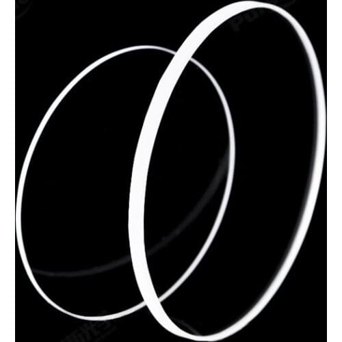 Quartz glass sheet JGS1 high temperature resistance, acid and alkali resistance, ultra-thin, round glass sheet