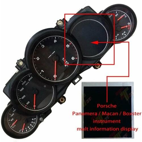 Instrument multi information Display For Porsche Panamera/Macan/Boxster LCD Dead Pixel Repair