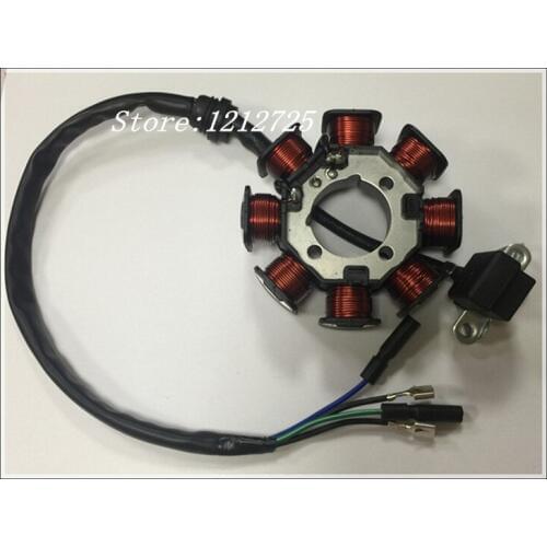 Motorcycle stator coil HJ125 HJ150 HJ150-2C/6C//9A/9C 8 level Magneto coil
