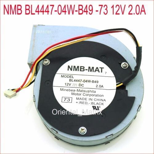 NMB BL4447-04W-B49 -73 12V 2.0A 110*110*28mm Blower Cooling Inverter Fan