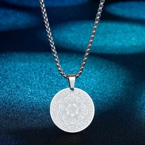 The Seal of the True God, The Sigil of Ameth, Sigillium Dei Emeth neckace