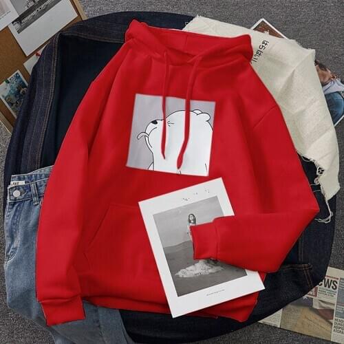 Fashion Print Hooded Casual Pullovers autumn winter Womens Casual Long Sleeve oversize Hooded Character Pullover Sweatshirt Top
