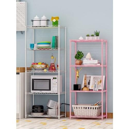 Household kitchen trolley shelf mobile beauty nail salon living room with wheels 3 layers tools storage shelf organizer cart
