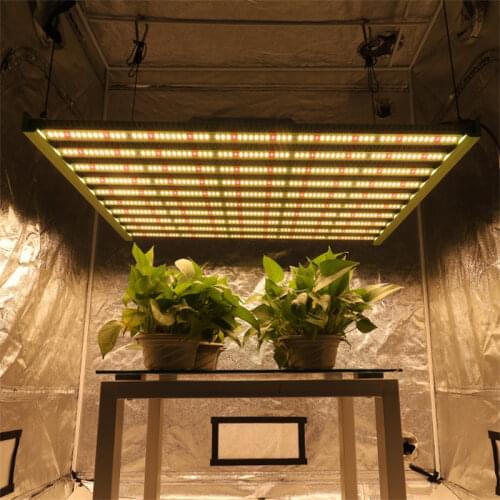 KingBrite XP 650W 10 Bars DIY Grow Lighting Kits LM301H with 660nm Deep Red Quantum Bar for 4*4 Grow Tent