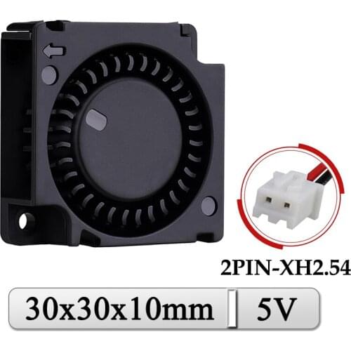 5Pcs/Lot Gdstime DC 5V Blower Fan 30mm 30x30x10mm Radial Heatsink Cooler Fan 30mmx10mm Laptop 3CM Mini Turbo Blower Cooling Fan