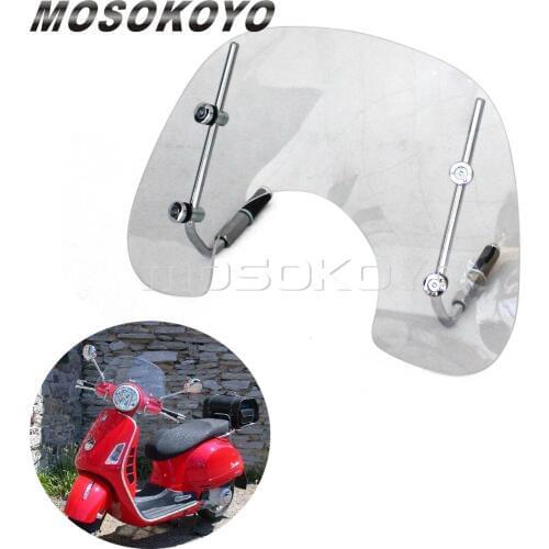 For Vespa LX150 LX50 2005-2014 Flyscreen Motorcycle Windscreen Wind Deflectors Scooter Air Screen