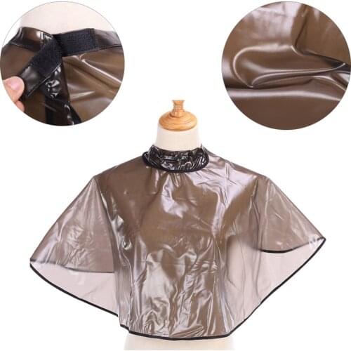 Hair Cutting Collar Waterproof Colouring Cape Barber Cloth Hairdressing Hair Dye Gown Perm Baking Oil Cape Tool Haircut Cape