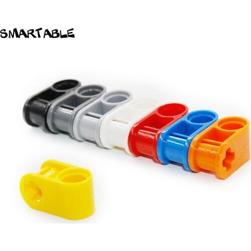 Smartable High-Tech Axle and Pin Connector Perpendicular Block MOC Part Toy For Kid Compatible 6536 60pcs/Set
