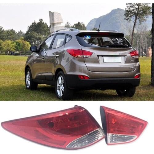 For Hyundai IX35 rear tail light assembly 2009 2010 2011 2012 IX35 turn signal reversing light brake light housing lamp shade