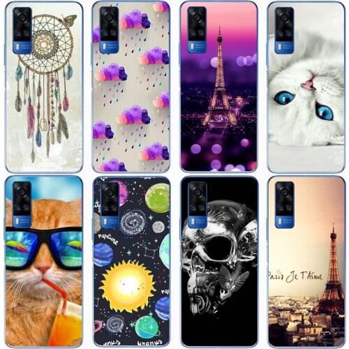 Back Soft Silicone Phone Covers for VIVO Y31 2021 Mobile Phone Cases for vivo y31 2021 Bags