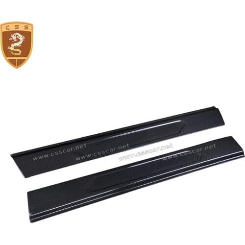 Car Door Sill Protector Pedal For Lamboghini Aventador Carbon Fiber body kit For LP700 Seat Door Pedal Threshold Accessories